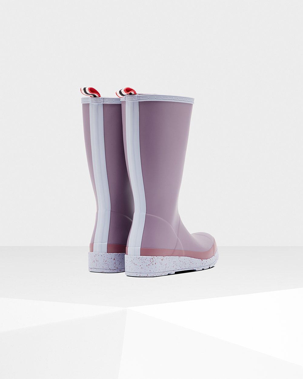 Botas Play Hunter Feminina Roxo - Original Tall Speckle Rain - 82JMBVCAK